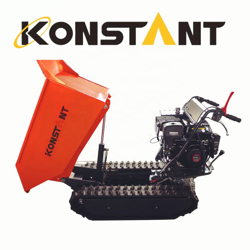 Многофункциональный мини-гусеничный самосвал вездеход полезная нагрузка 500 кг тачка мощный бетонный багги/самосвал