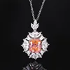 Bird's Nest cut papalacha pendant with chain
