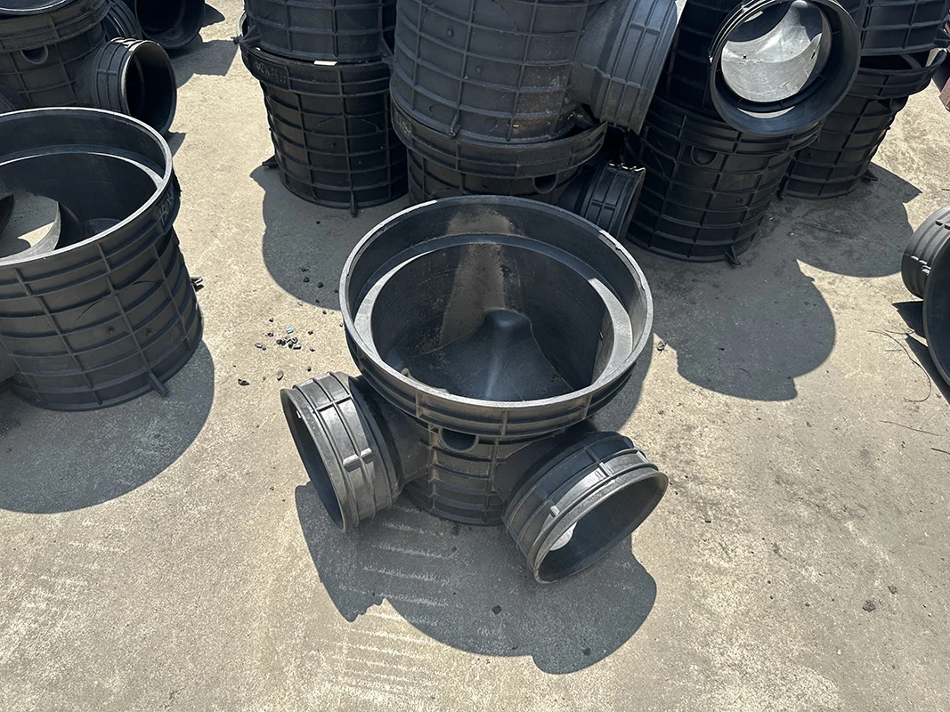 Wholesale Price HDPE Plastic Inspection Well Rain Well Mud Well Three ...