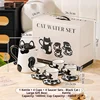 CU/SP/MYZ/239C (2 cups saucers, black)