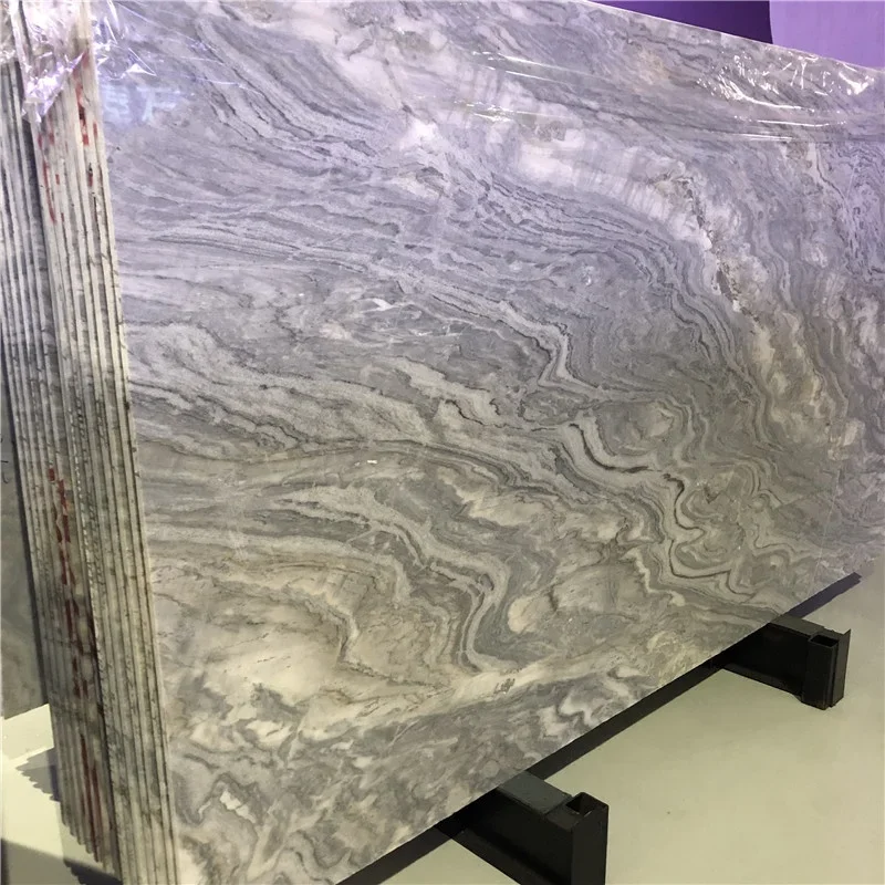 product palissandro blue elegant marble look sliver grey granite for countertopwall and floor decor-5