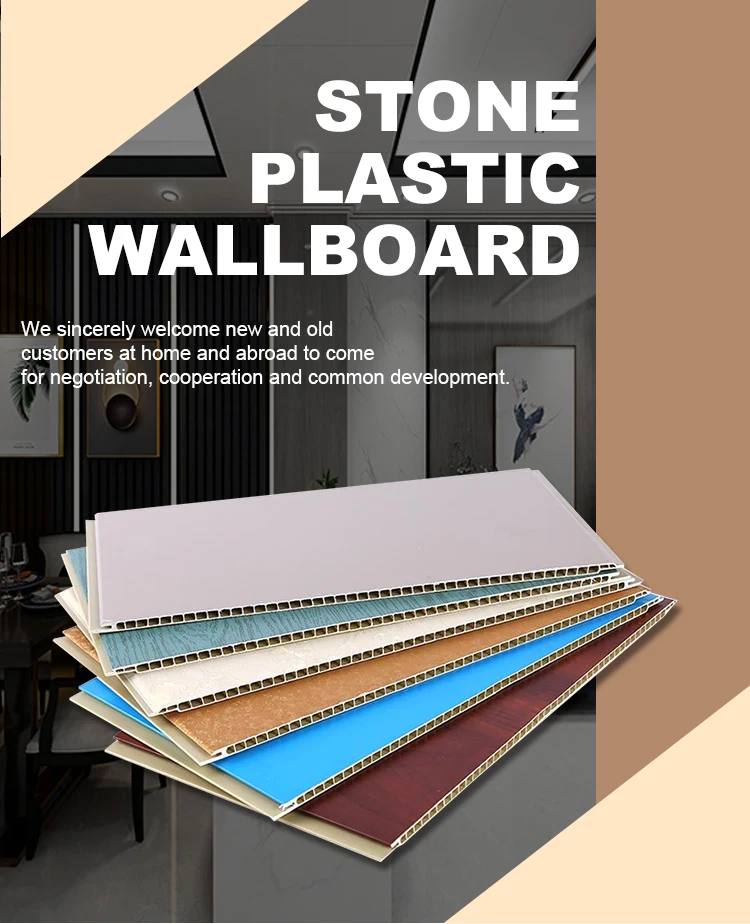 Pvc Wall Panels Interior Stone Plastic Wall Panel 40/60cm Pvc Wall