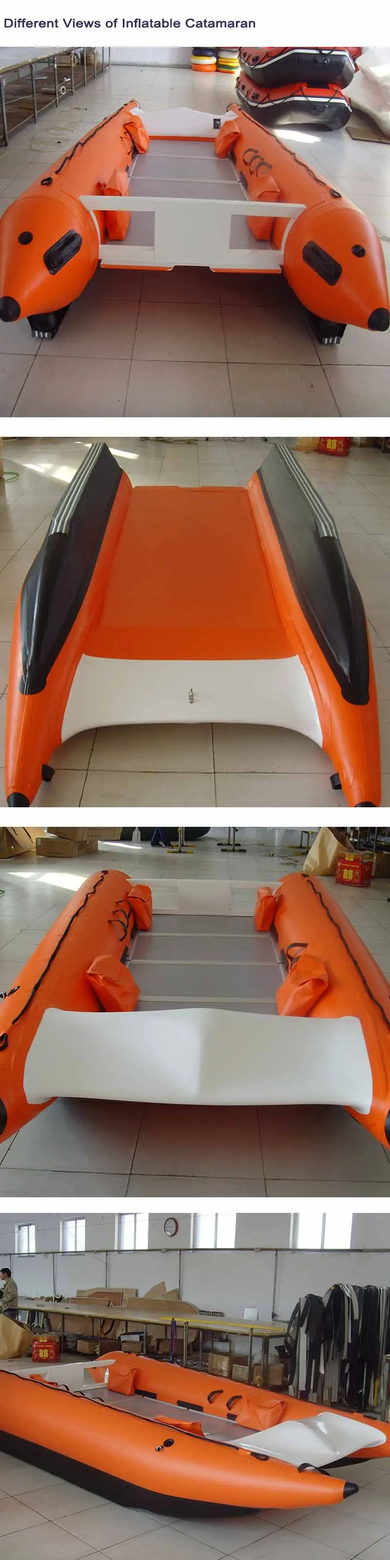 Heavy Duty Inflatable Catamaran Inflatable Sailboat Catamaran