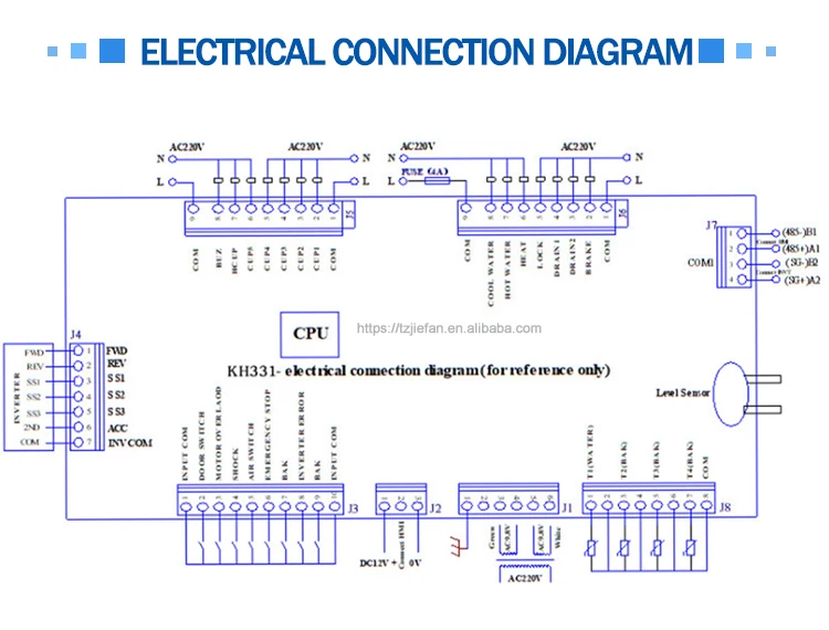 KH331A Washing Machine Controller - Industrial Parts