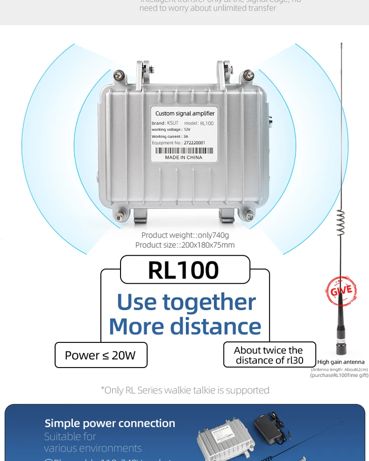 Rl30 Digital Repeater Professional Fm Transceiver 10w Uhf Two Way Radio