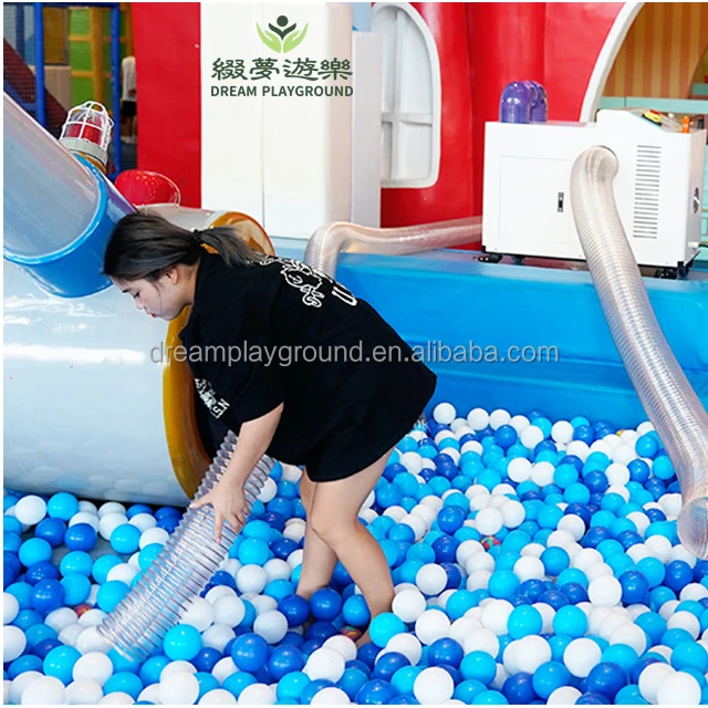 Powerful Commercial Ball Washer Machine for Indoor Playgrounds