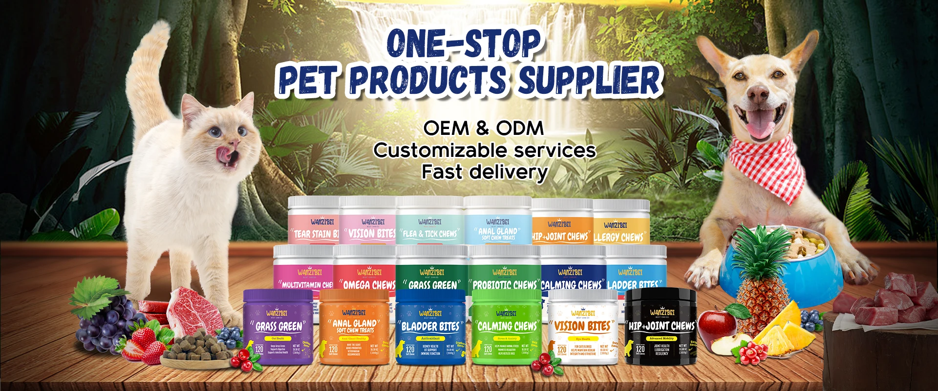 Guangzhou Wanzibei Biotechnology Co., Ltd. Pet product, pet supplement