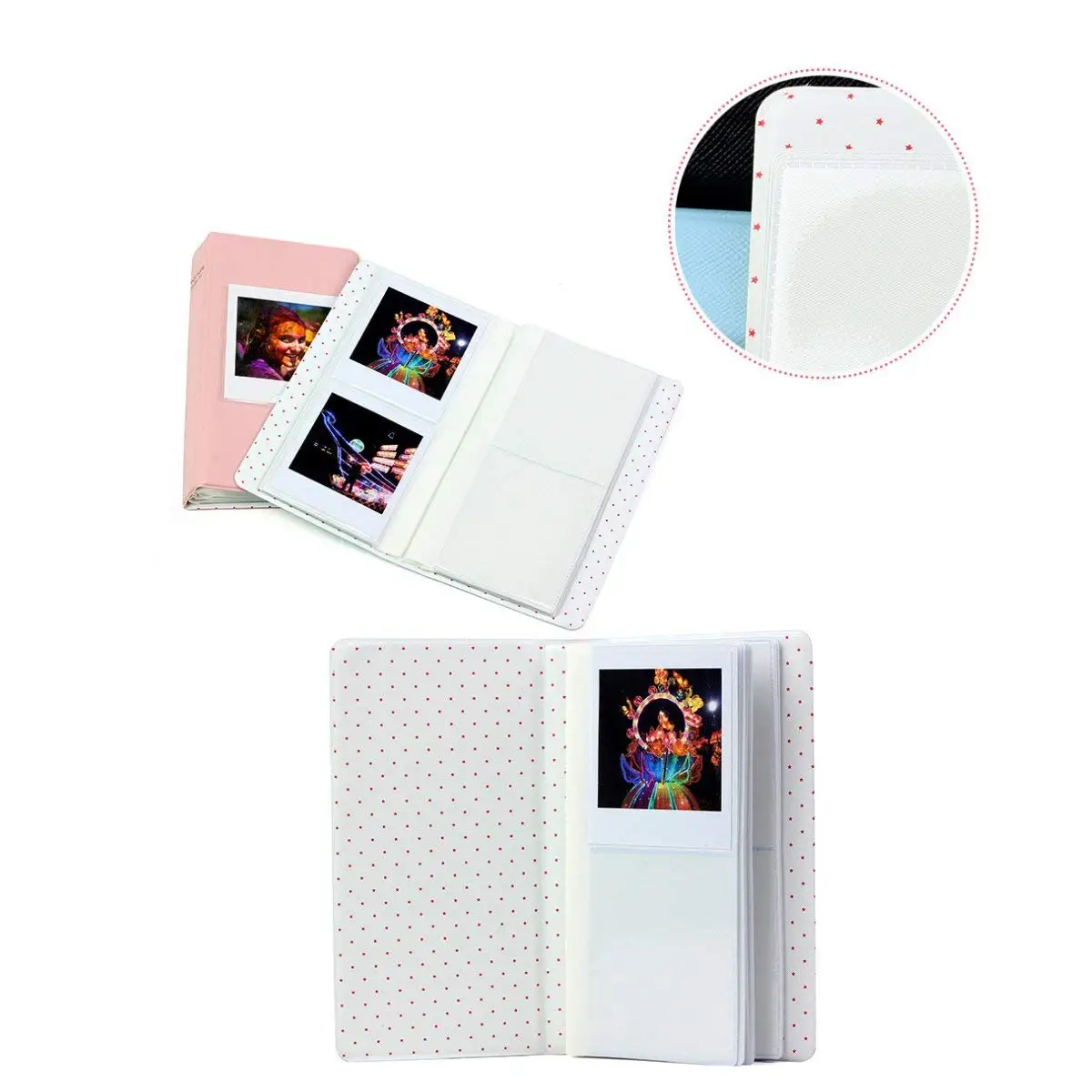 64 Pockets Fujifilm Instax Square Film Pictures Album SQ20 10 Instant  Camera SP-3 Printer Photo Paper Book Album