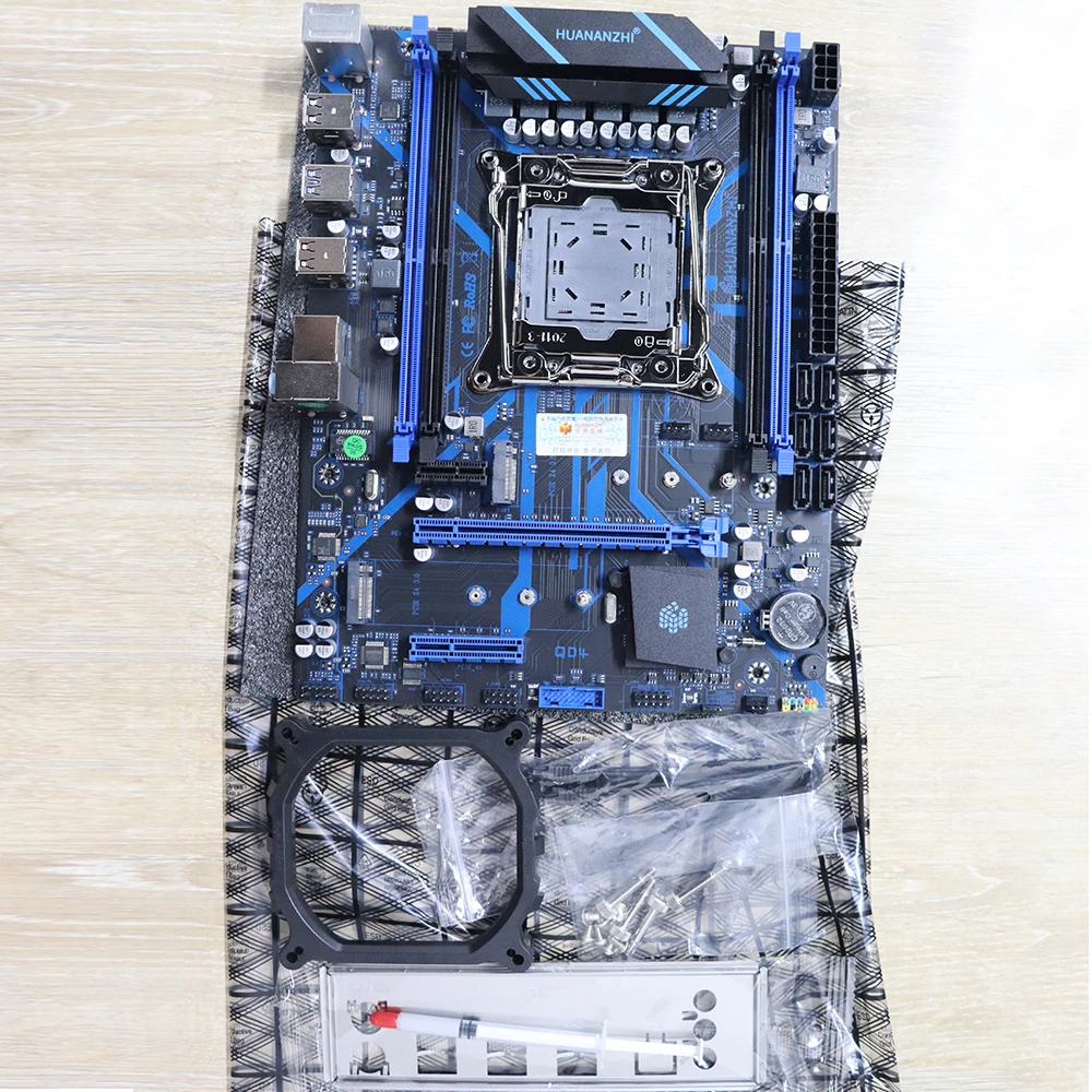 Huananzhi Qd4 X99 Motherboard Combo Kit 2690v4 Cpu 32gb Ram Ddr4