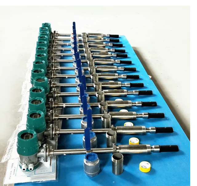 4-20Ma Output Stainless Steel Digital Flow Meter Data Logger Magnetic Insertion Electromagnetic Plug-in Water Meter