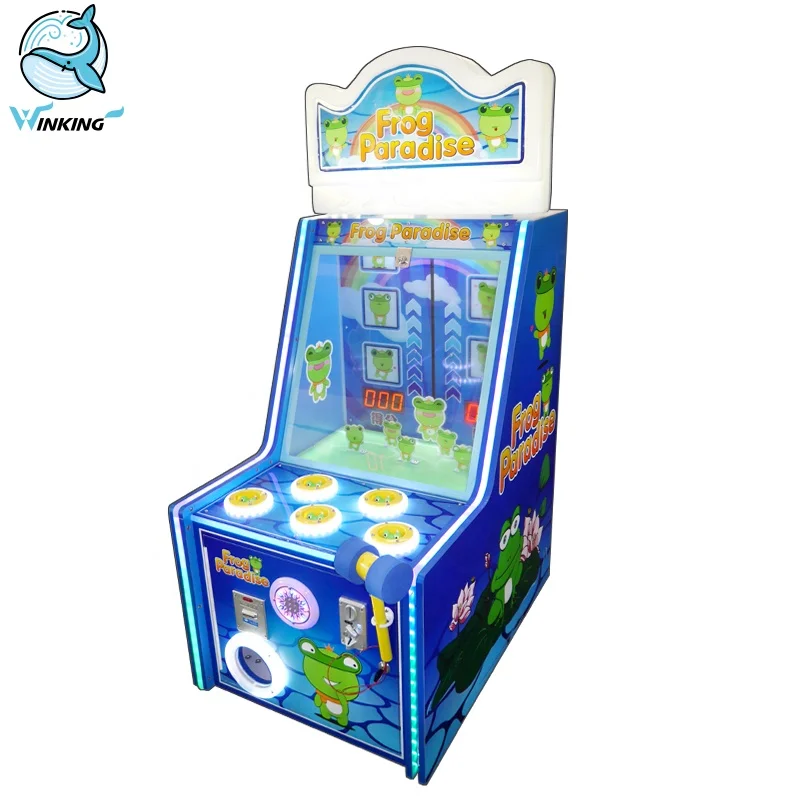 Frog Paradise Whack-a-mole Coin Operated Frog Hitting Kids Arcade Machines  Arcade Hammer Game Machine - Buy Frog Paradise Mini Arcade Game Machine, Whack A Mole Redemption Game Machine,Whack-a-mole Hammer Arcade Game  Product on