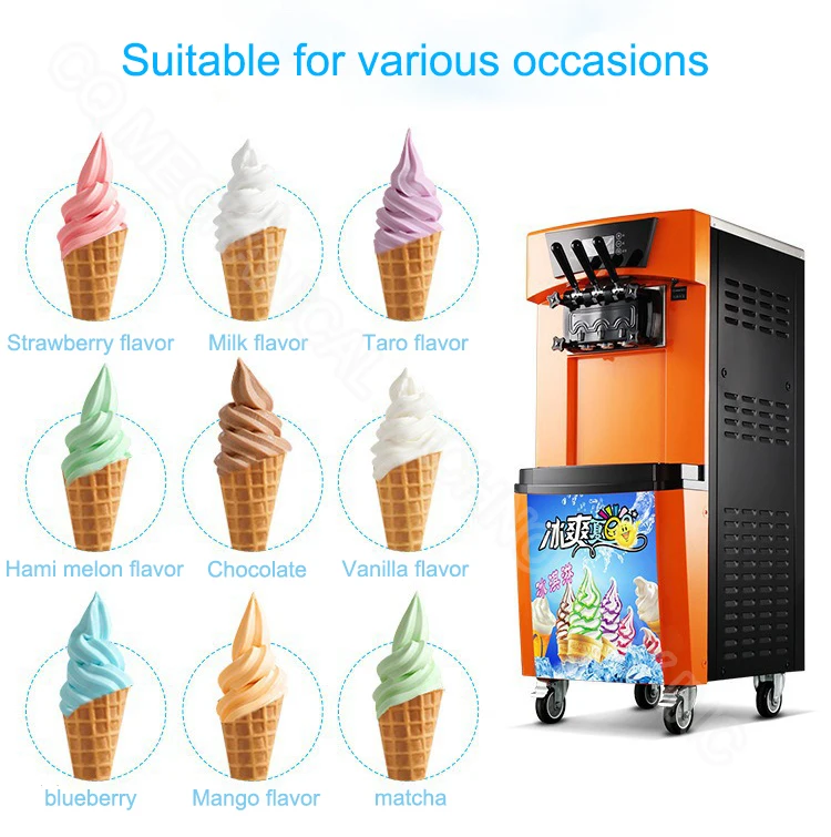 Small Business Automatic Maker Commercial Ice Cream Machine For Sale