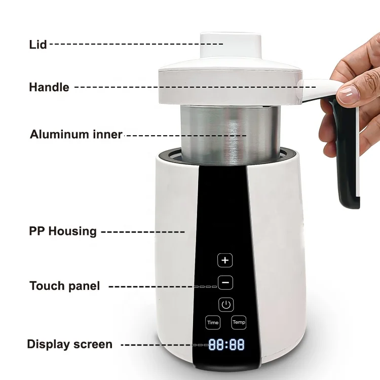 Home Use Herbal Decarboxylator Botanicals for Herbals Plants Oils Decarboxylation Machine Portable Butter Herbal Infuser Machine