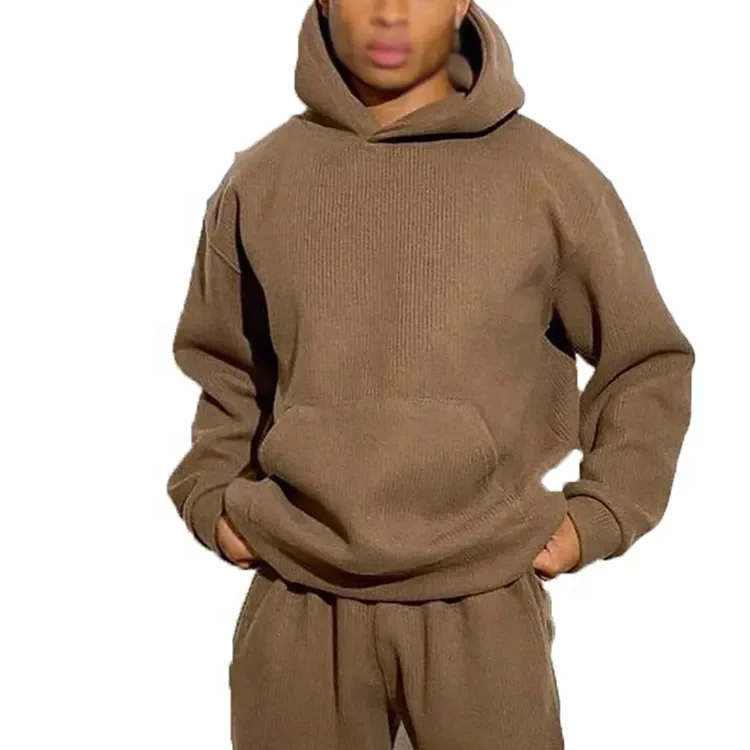 JL0214D Factory Wholesale Heavy Weight Drop Shoulder Oversized Hoodies Print Men’s Plain Olive Green Hoodie No Drawstring