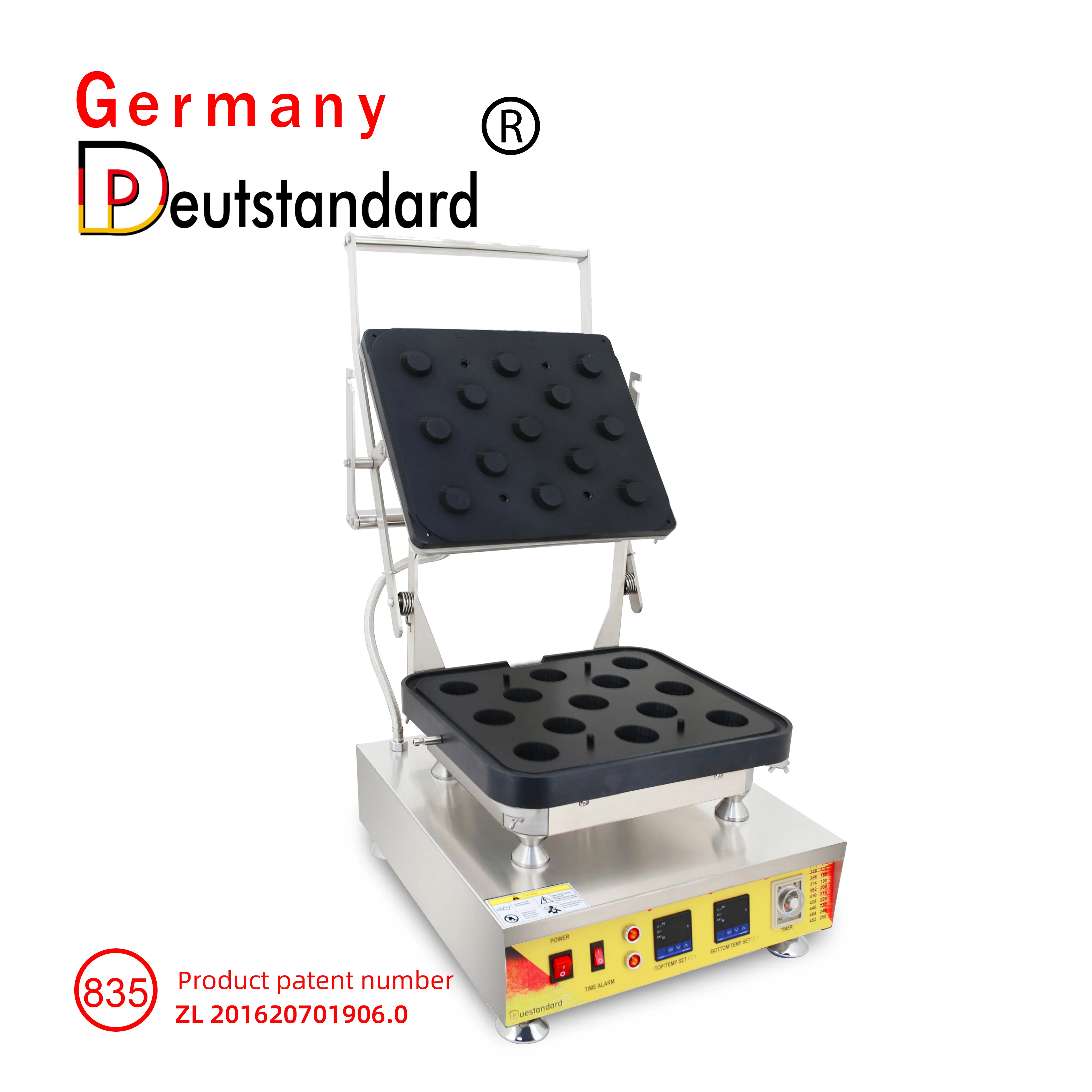 Germany Deutstandard NP-835 Waved 48/36 mm 13 Hole Machinery Tools Making Mould Tarte Machine Molds Egg Tart Presser From China