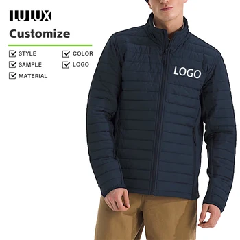 Hot Sale Premium New Design Custom Bubble Hoodie Winter Keep Warm Padded Jacket Plain Men Puffer Jacket 100%cotton