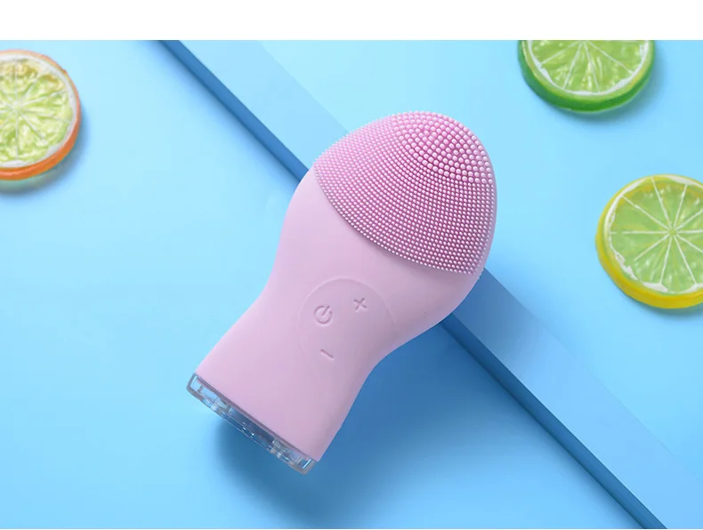 High Performance Usb Cleansing Instrument Skin Care Beauty Instrument Hand-held Facial Cleansing Brush