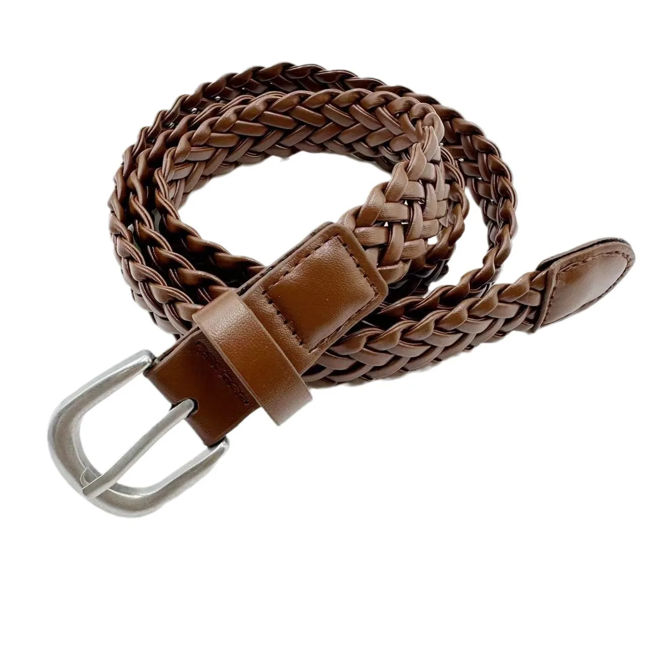 Handmade Woven Braided Belt Women Leather Belt Jeans Trousers Dress Belts for Girl Handmade Woven Braided Belt Women Leather Belt Jeans Trousers Dress Belts for Girl
