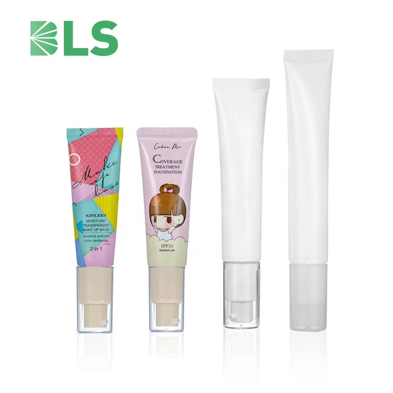 Маленькая пластиковая Косметическая трубка для крема глаз 20 мл распродажа