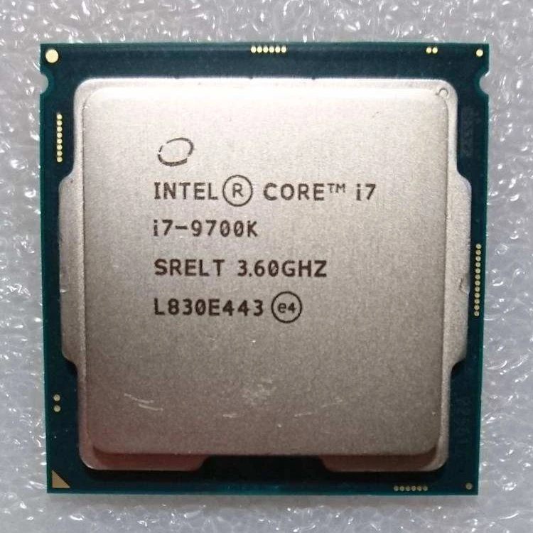 Intel Core i7-9700K, 8コア8スレッド INTEL-Core-I7-9700K-Desktop-
