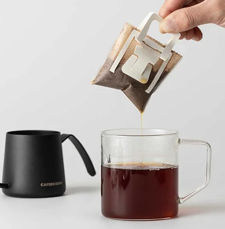 wholesale non woven material drip coffee filter bag hanging ear