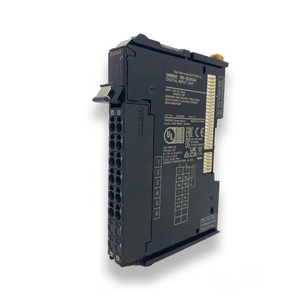 NX-ID3444 PLC Njësi hyrëse analoge NX-ID3444 Kontrollues programues Garanci një vjeçare 100% origjinal autentik