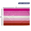 Lipstick Lesbian Pride Flag Without Kiss