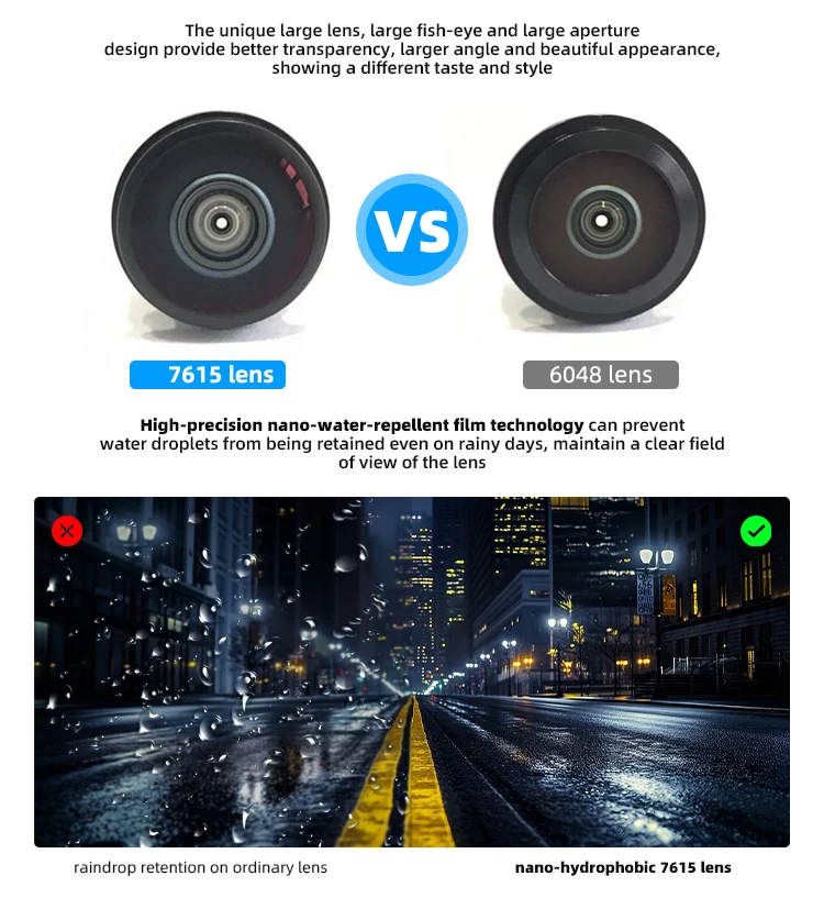 Wemaer LVDS Cable 4 Ways Car Cameras System HD 3D Reverse Backup Rear Side View Camera for BMW Audi Benz Toyota Honda manufacture