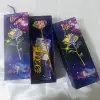 Galaxy Rose + Love Base + confezione regalo viola + borsa