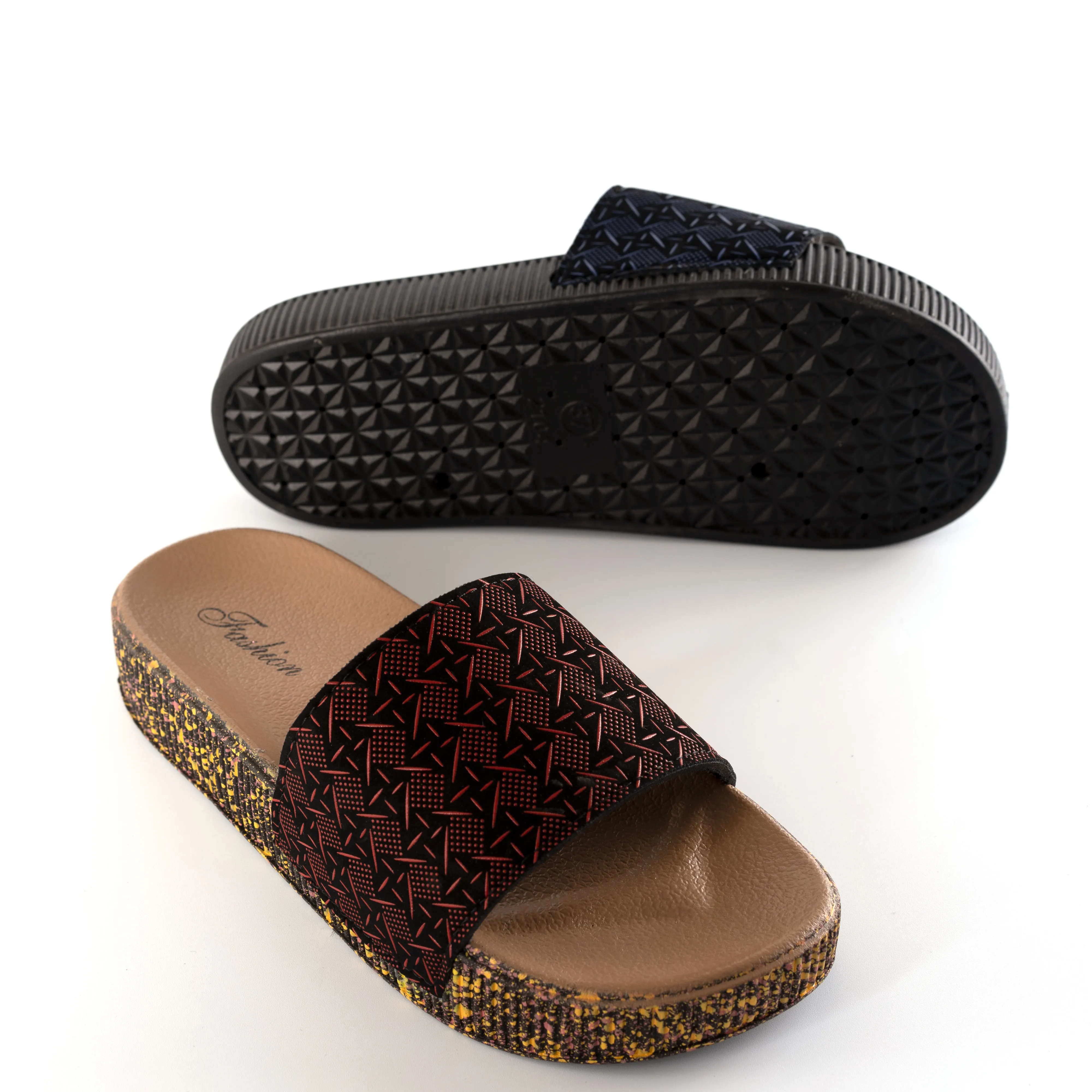 wholesales comfortable pvc non-slip pink bathroom lady slipper