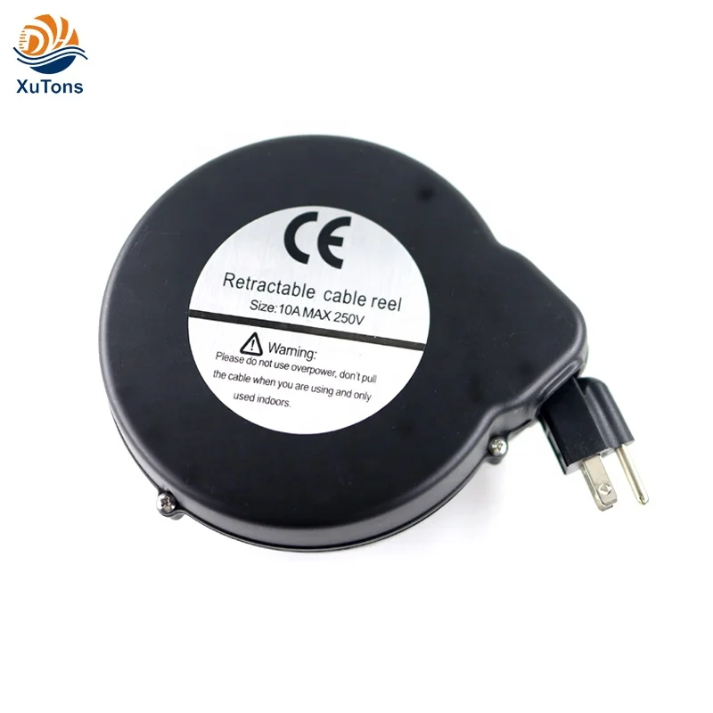 4.4m Retractable Power Cable Reel Tangle Free Extension Cord Reel - China  Electric Wire Cable, Cable Reel