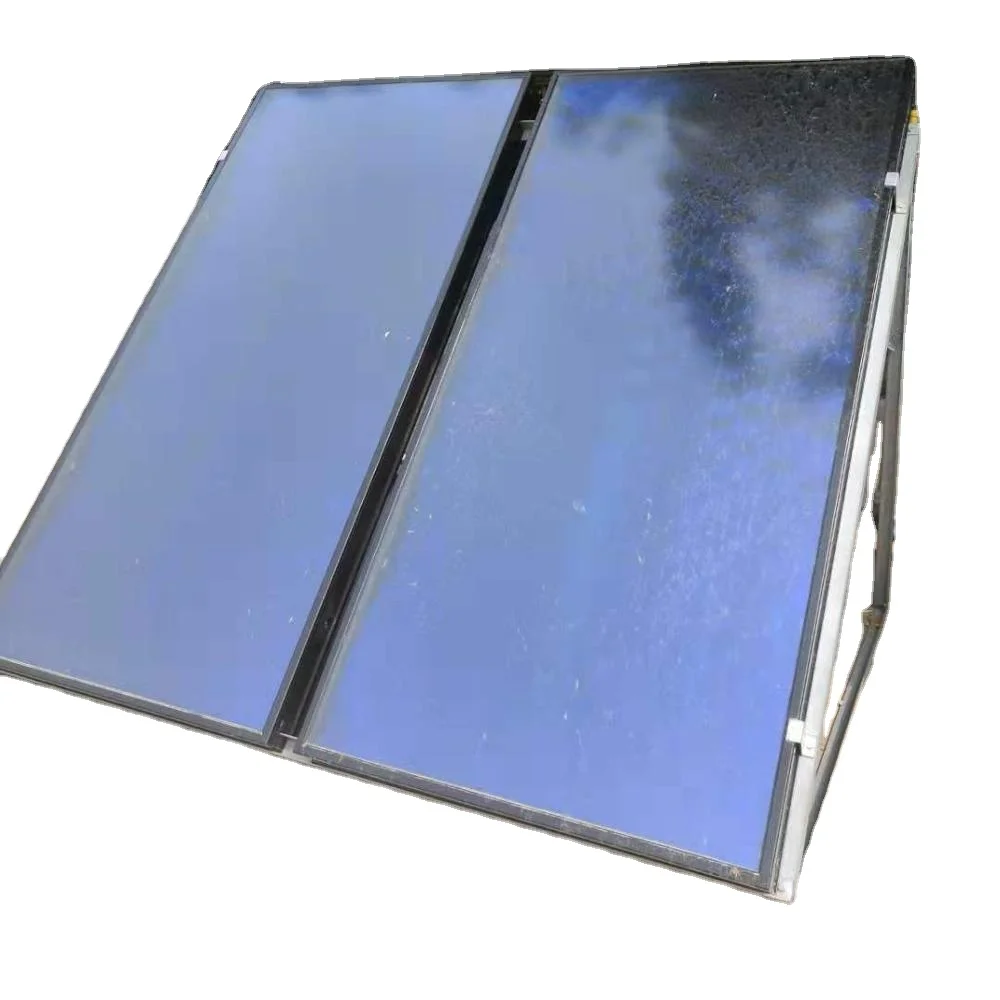 0.4mm thickness Black coating 80.1% flat plate solar collector for solar water heater