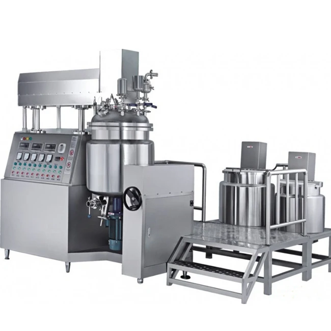 Косметический миксер слизи улитки машина вакуумная эмульсионная Миксер с гидравлический