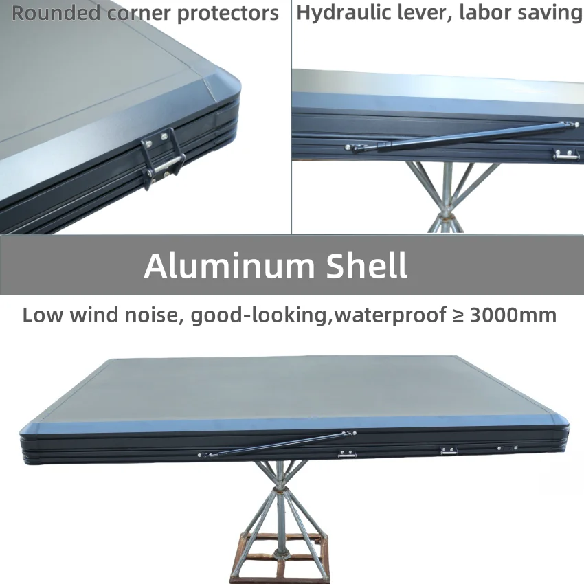 BIENTE Hard Shell Roof Top Tent for Toyota SUV Jeep Truck Van for Car Camping Rooftop Tent