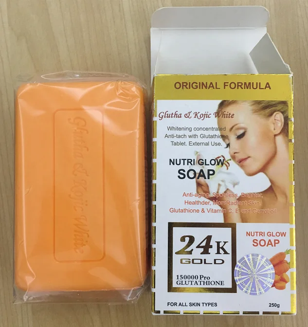 s acetyl glutathione 200mg Maira Cosmetics Whitening 24k Gold Soap