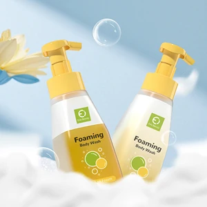 OEM/ODM Private Label 335ml Bottle Natural Foaming Body Wash for Silky Smooth Skin Shake to Foam Beauty & Personal Care Product