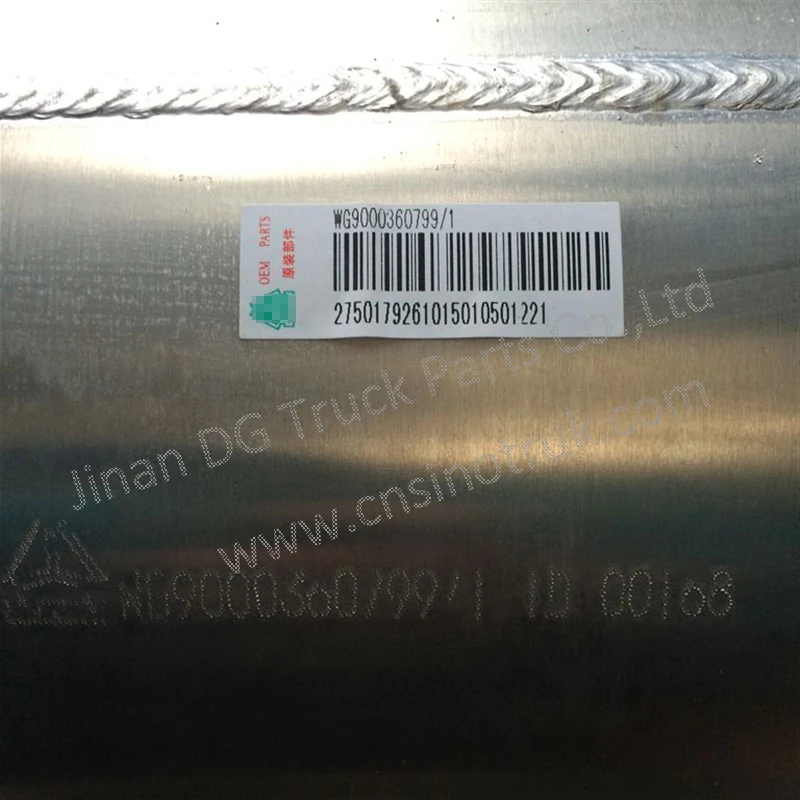 WG9000360799 Aluminum Alloy Gas Storage Cylinder Assembly