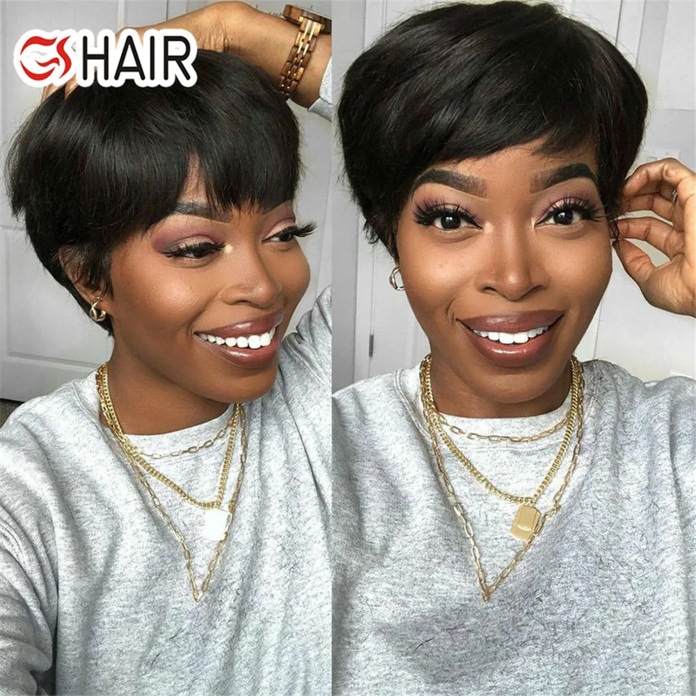 Wholesale Short Pixie Cut Human Hair Wig For Black Women Brazilian Hd Lace Blonde Hair Wig Virgin Pixie Curls Half Lace Wig Buy Pixie Cut Human Hair Wigs Pixie Cut Short Hair Wig Pixie Cut