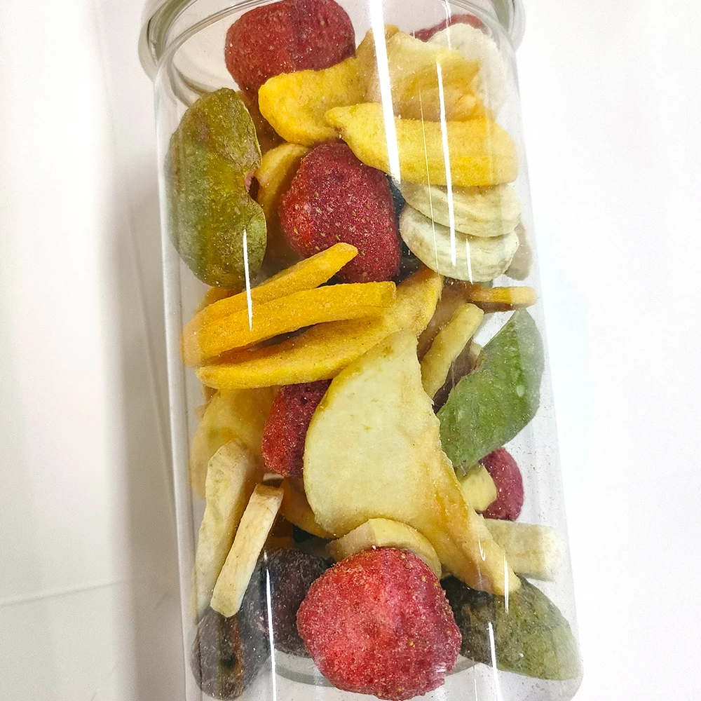 Toptan Kütləvi Dondurulmuş Qarışıq Meyvələr Şirin Çiliş, Banan, Kiwi, İncir, Qırmızı Xurma, Alma, Doğan Meyvəsi, Yabanı Alça; Snek və Receptlər üçün