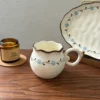 Blue floral-350ml cup