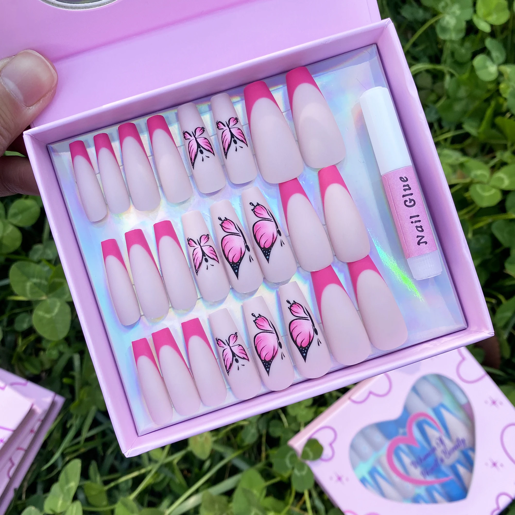 Wholesale Fake Nail Custom Private Label Nails Press On Nails And