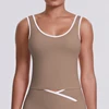 Tank Top-Light Brown