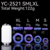 YC-2521SMLXL purple