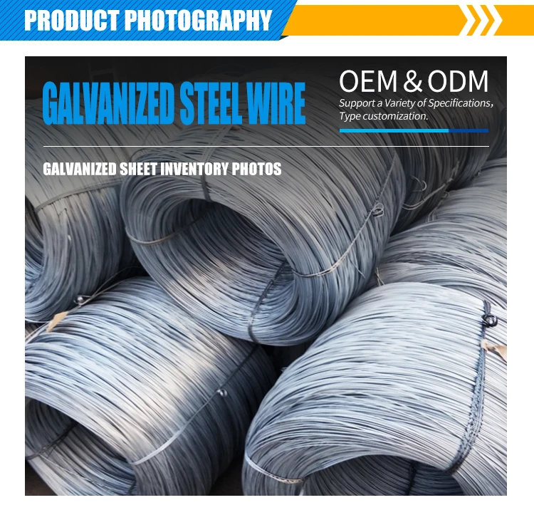 China Manufacture 7x19 Galvanized Steel Wire Rope Hot Dip Galvanized