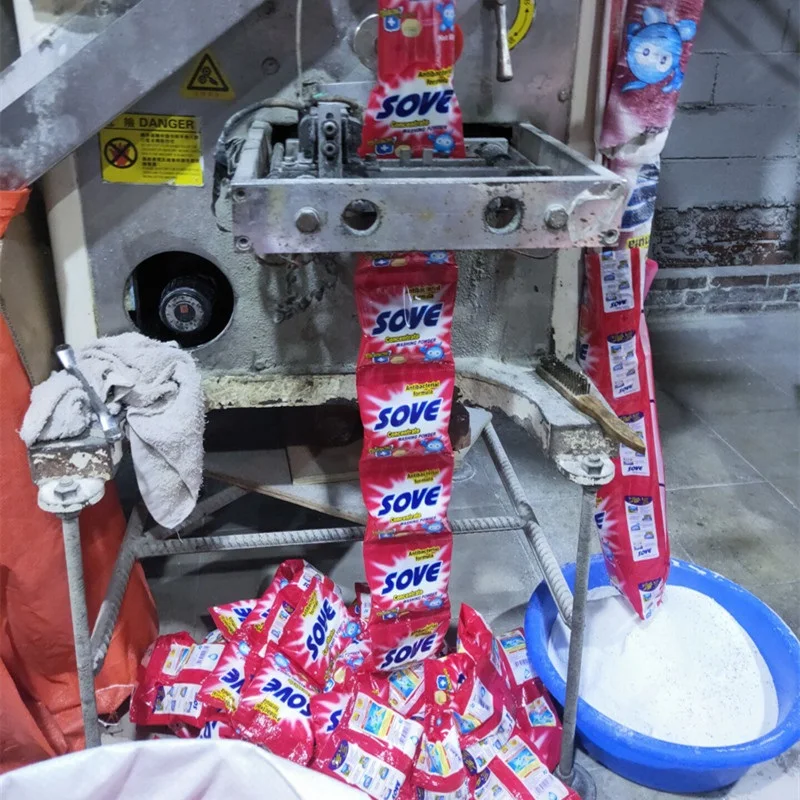 Popular Factory Brand SOVE  Washing Powder Production Line Best Quality Cheap Price Wholesale Soap Powder Washing Powder