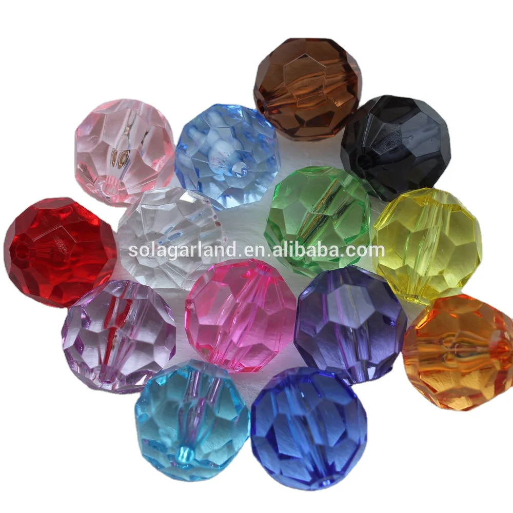 20 Strds Transparent Glass Beads Smooth Round Clear AB Color Tiny Loose Bead 4mm