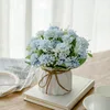 Fresh and auspicious autumn blue