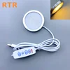 USB5V Three-button Switch Warm-white 60*8mm