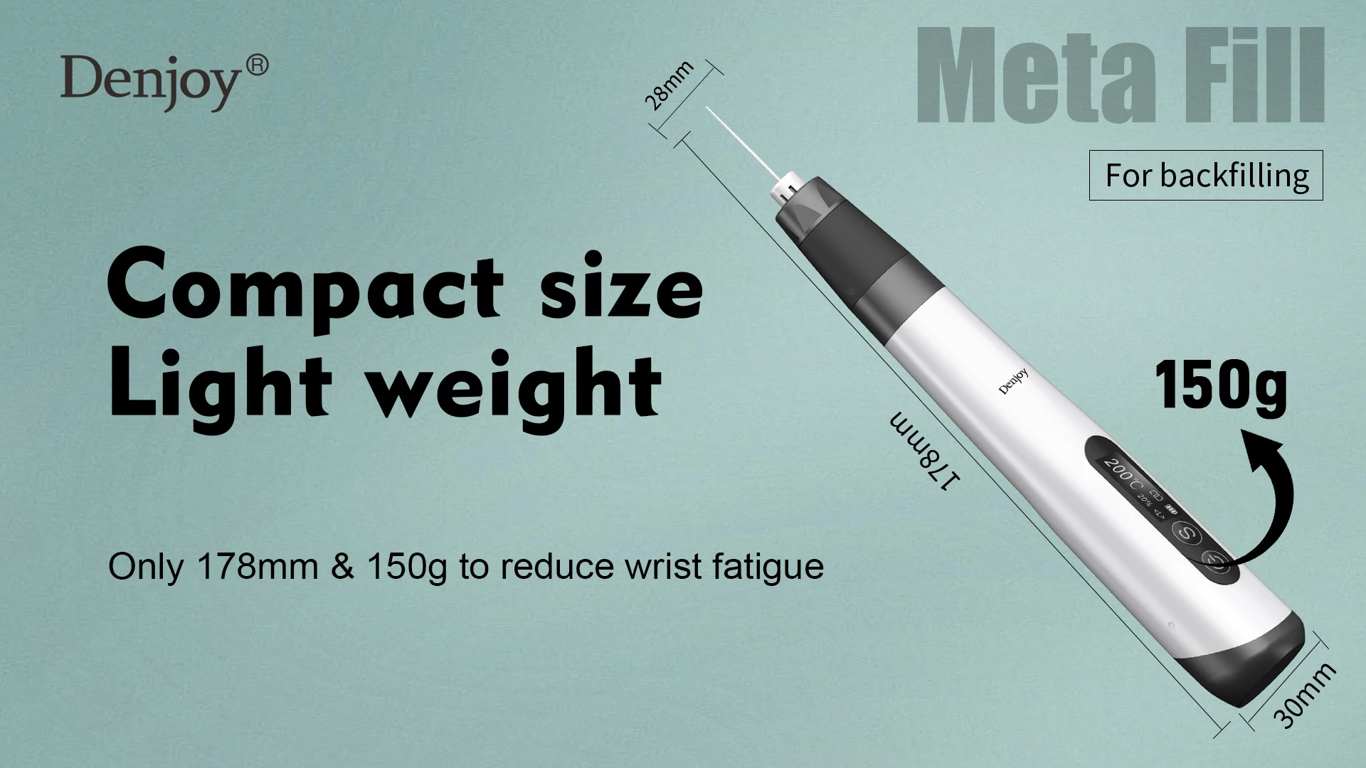 Gutta Percha Obturation System - Meta Fill for Dental Comfort