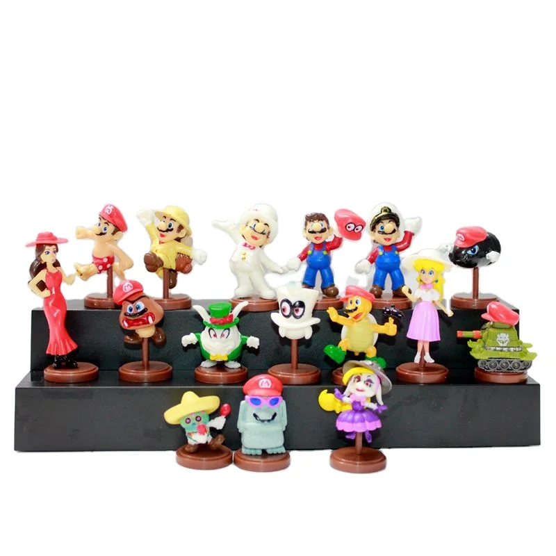 mario bros action figures